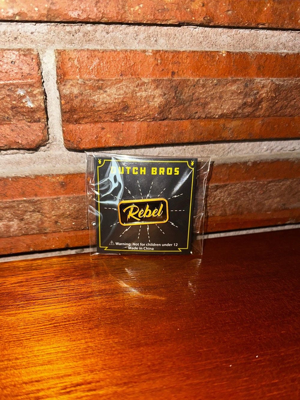 Dutch Bros Rebel Pin